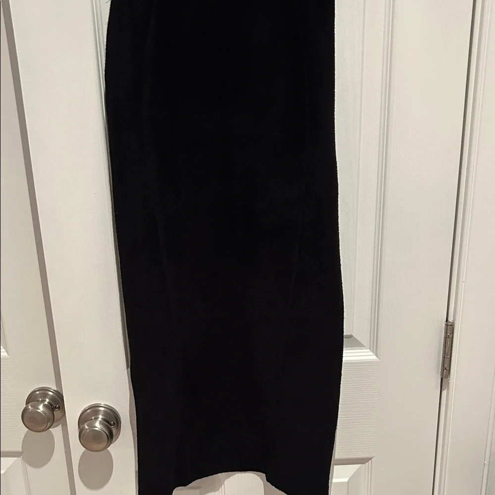 Fendi x Skims Black Velvet Dress - Picture 12 of 16